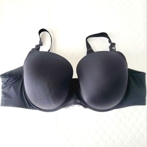 Torrid Curve Bra Black Size 48B